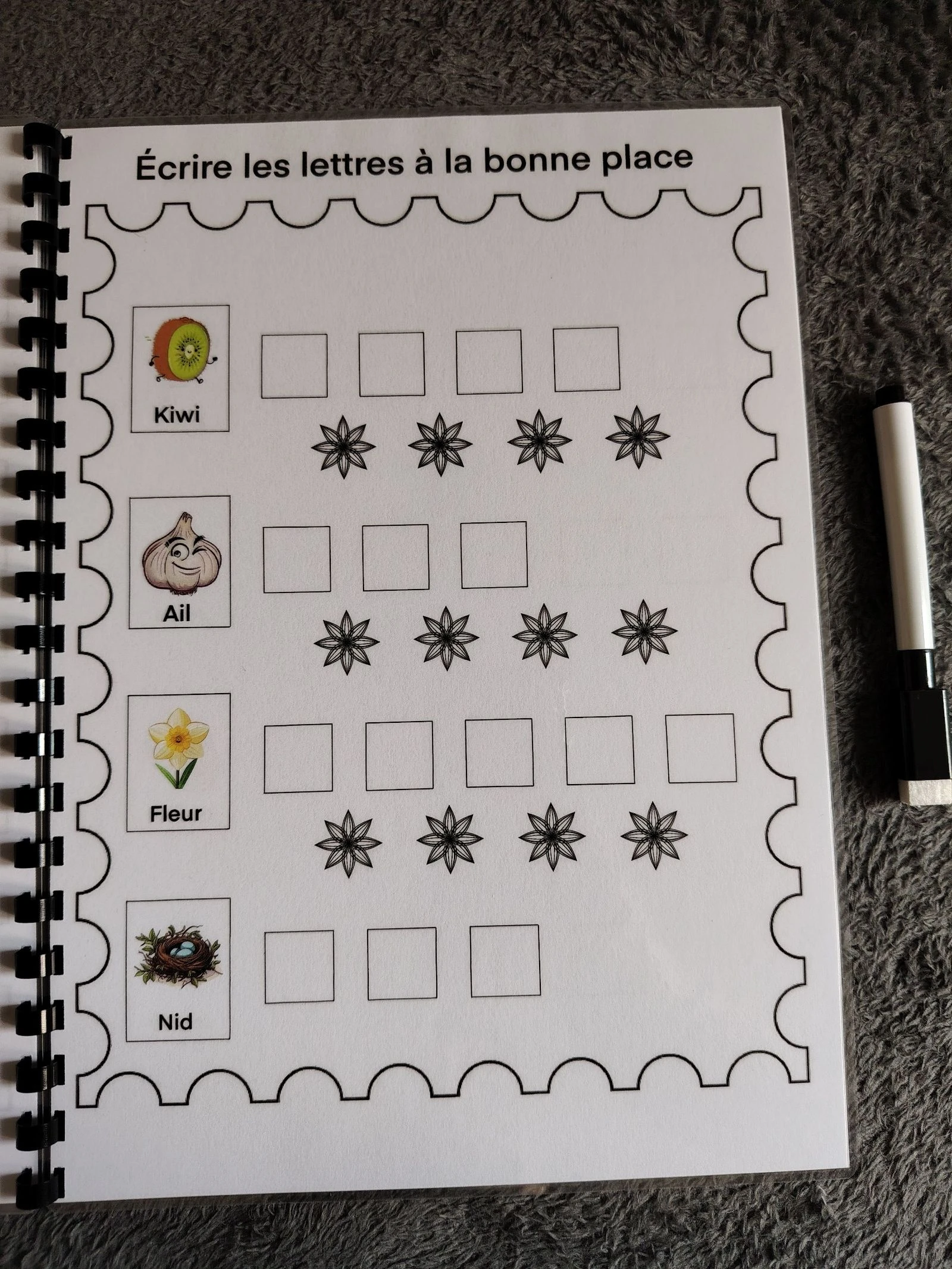 Activity booklet learn to write 24 words – photo 6